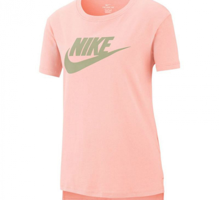 Dívčí tričko Jr AR5088 610 lososová - Nike