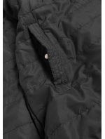 Hnědo-černá oboustranná dámská bunda (W506) - Goodlooking