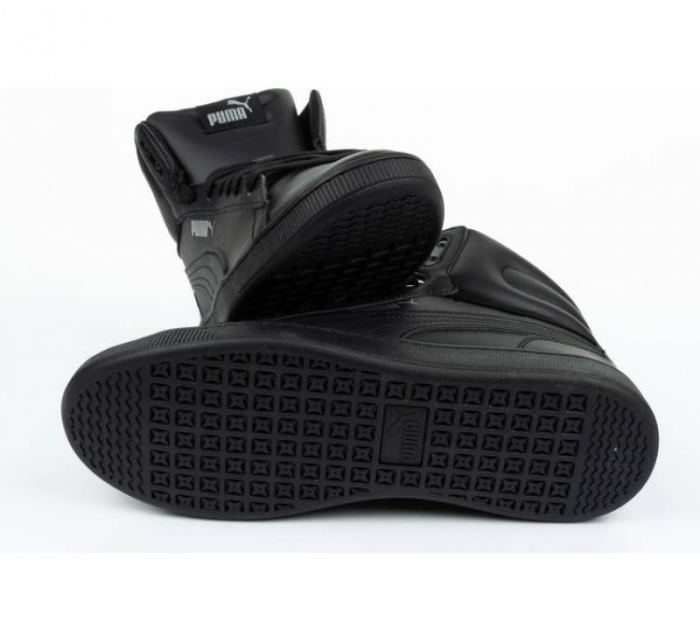Junior kotníkové boty Vikky v2 Mid SL 370619 03 černá - Puma