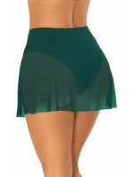 Dámská plážová sukně Skirt4 D98B - 7 tm. zelená - Self