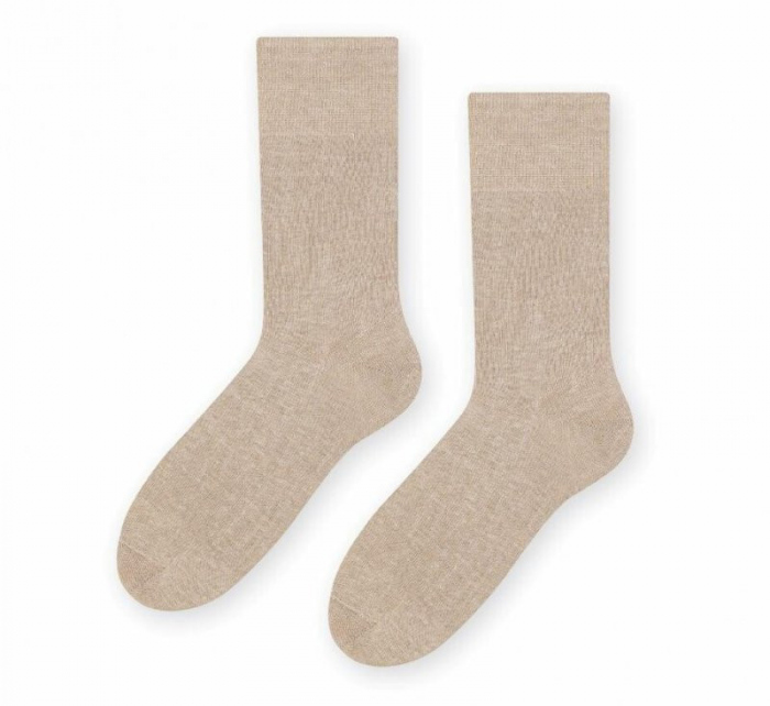 Pánské lněné ponožky 049 béžová - Steven