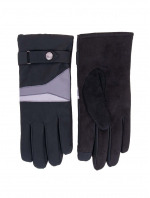 Pánské rukavice RS-081 černá s šedou - Yoclub