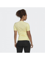 Dámské tréninkové tričko HN9081 Žlutá - Adidas