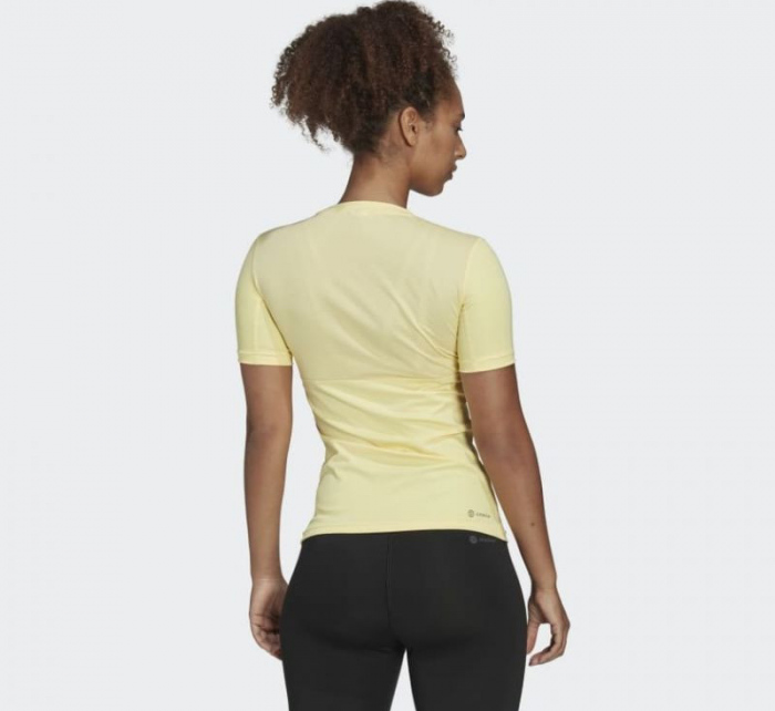 Dámské tréninkové tričko HN9081 Žlutá - Adidas