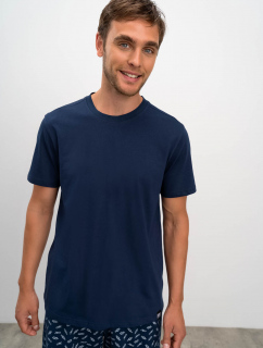 Pánské tričko 16850 tmavě modré - Vamp