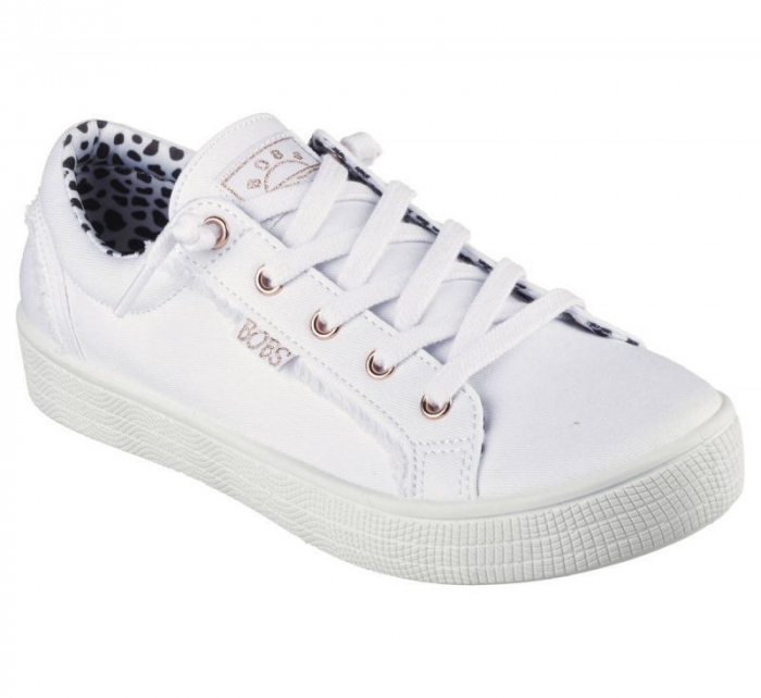 Pánské boty Extra Cute W 113328 WHT Bílá - Skechers Bobs