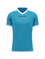 Dětské tričko Revolution Interlock M MAC04 0503 modro bílé - Givova