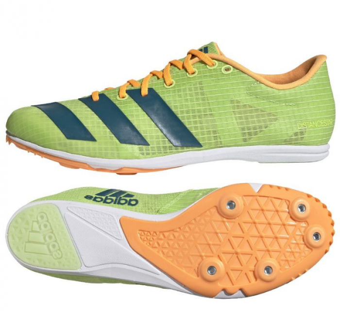Pánské sportovní boty Distancestar spike GY0947 Zelená mix - Adidas