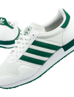 Sportovní pánská obuv HQ4269 Bílá se zelenou - Adidas