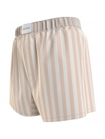 Dámské pyžamové šortky QS6892E FRN proužky - Calvin Klein