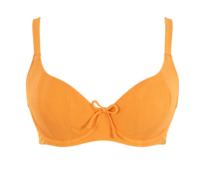 Dámský horní díl plavek Golden Hour Scoop Bikini SW1624 Oranžová - Panache