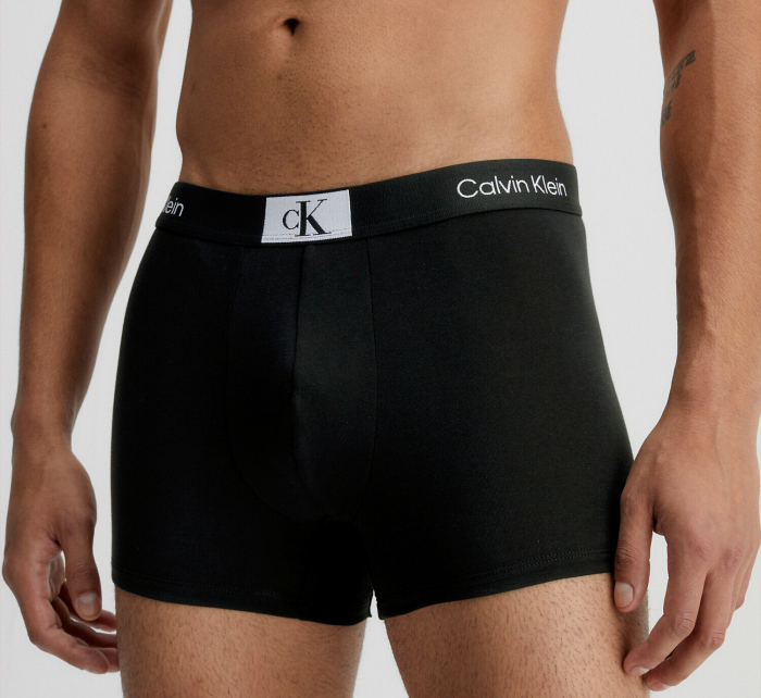 Pánské boxerky Calvin Klein NB3403A UBI s delší nohavičkou