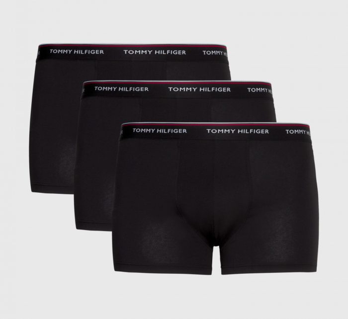 Pánské boxerky 3PACK 1U87905252990 černá - Tommy Hilfiger