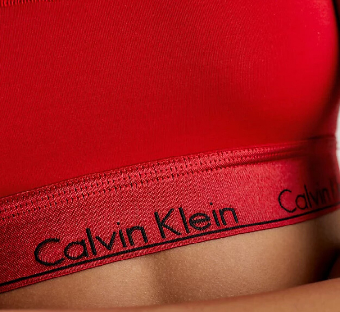 Dámská podprsenka braletka 000QF7445E XAT červená - Calvin Klein