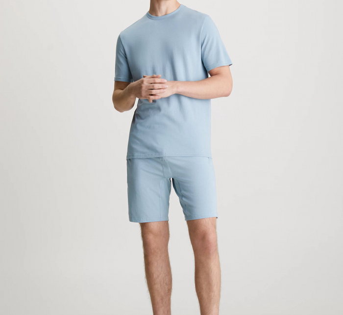 Pánské pyžamo NM2428E CYA modrošedé - Calvin Klein
