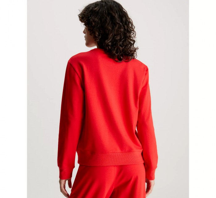 Dámský svetr 000QS7043E-XAT červený - Calvin Klein