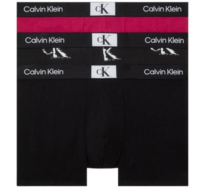 Pánské boxerky 3Pack 000NB3528E MRS vícebarevné - Calvin Klein