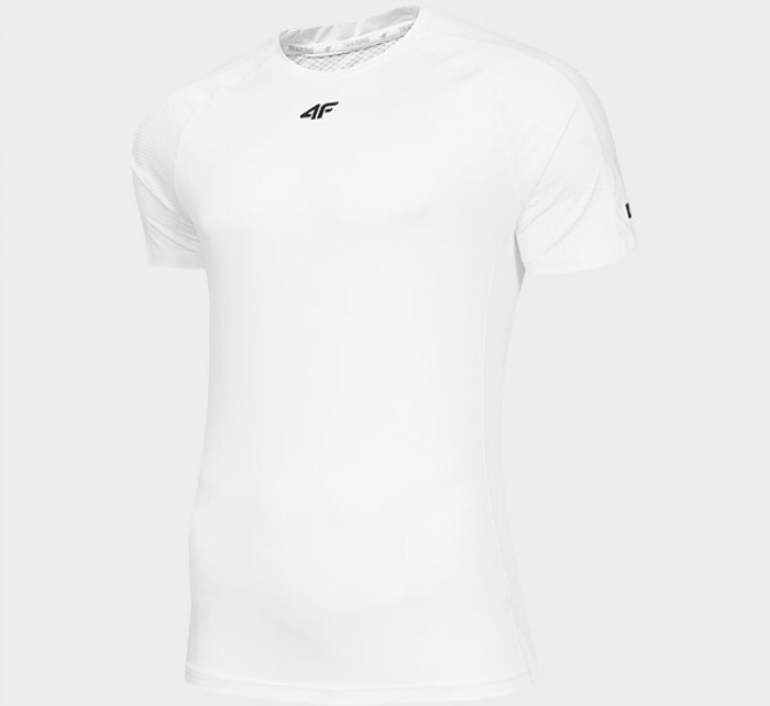 Pánské sportovní tričko D4Z19-TSMF290 bílé - 4F