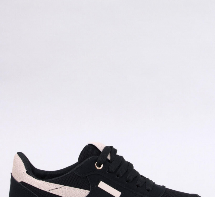 Dámská sportovní obuv YY41 Černá s béžovou - Inello